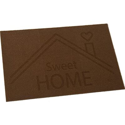 AlexandreHouse FELPUDO POLIÉSTER C/TRASERA PVC SWEET HOME 60X40X1CM AlexandreHouse FELPUDO POLIÉSTER C/TRASERA PVC SWEET HOME 60X40X1CM