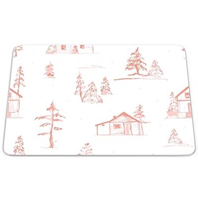 Bonamaison , Alfombrilla de ratón Rectangular con impresión Digital, Antideslizante, para Oficina y hogar, tamaño: 22 x 18 cm Bonamaison , Alfombrilla de ratón Rectangular con impresión Digital, Antideslizante, para Oficina y hogar, tamaño: 22 x 18 cm