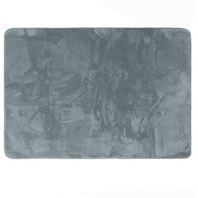 Douceur d'Intérieur Alfombra Rectangular 120 x 170 cm Franela Lisa Gris Douceur d'Intérieur Alfombra Rectangular 120 x 170 cm Franela Lisa Gris