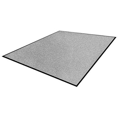 M+A Matting Andersen 2452 Classic Impressions Solid Alfombra Interior De Nylon De Fibra, Dorso De Caucho Nitrilo, 830 gr/m², 85 x 115 cm, Gris Medio M+A Matting Andersen 2452 Classic Impressions Solid Alfombra Interior De Nylon De Fibra, Dorso De Caucho Nitrilo, 830 gr/m², 85 x 115 cm, Gris Medio