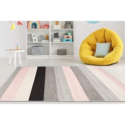 Carpeto Rugs Carpeto Alfombra Salón 80x150cm Antracita Rosa Geométrico Suave Pelo Corto Alfombra para Dormitorio Oficina Comedor Suelo Radiante Fácil de Limpiar Resistente a Detergentes Sintético Moderno Vistoso Carpeto Rugs Carpeto Alfombra Salón 80x150cm Antracita Rosa Geométrico Suave Pelo Corto Alfombra para Dormitorio Oficina Comedor Suelo Radiante Fácil de Limpiar Resistente a Detergentes Sintético Moderno Vistoso