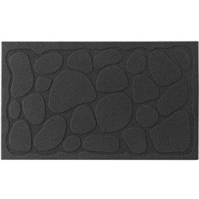 Douceur d'Intérieur Suavidad Interior, Alfombra Rectángulo (45 x 75 cm) Grafito, Alivio PVC Douceur d'Intérieur Suavidad Interior, Alfombra Rectángulo (45 x 75 cm) Grafito, Alivio PVC