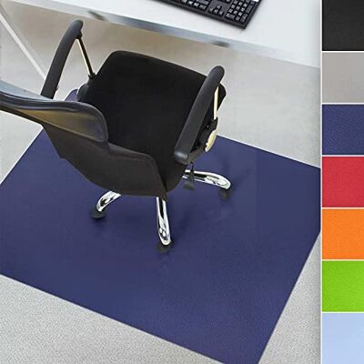 Floordirekt Tapete para Silla para Pisos Duros Alfombrilla de Oficina de Color, Alfombrilla de Protección de Suelo de Polipropileno Grosor: 1,9 mm (114 x 200 cm, Azul Oscuro) Floordirekt Tapete para Silla para Pisos Duros Alfombrilla de Oficina de Color, Alfombrilla de Protección de Suelo de Polipropileno Grosor: 1,9 mm (114 x 200 cm, Azul Oscuro)