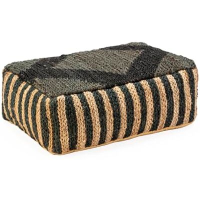 AlexandreHouse PUFF 91X60X30 ALFOMBRA SHUMAK NEGRO/NATURAL AlexandreHouse PUFF 91X60X30 ALFOMBRA SHUMAK NEGRO/NATURAL