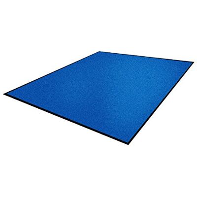 M+A Matting Andersen 2452 Classic Impressions Solid Alfombra Interior De Nylon De Fibra, Dorso De Caucho Nitrilo, 830 gr/m², 60 x 85 cm, Azul Medio M+A Matting Andersen 2452 Classic Impressions Solid Alfombra Interior De Nylon De Fibra, Dorso De Caucho Nitrilo, 830 gr/m², 60 x 85 cm, Azul Medio