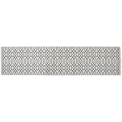 DKD Home Decor Alfombra Blanca Gris Reversible - estilo moderno DKD Home Decor Alfombra Blanca Gris Reversible - estilo moderno