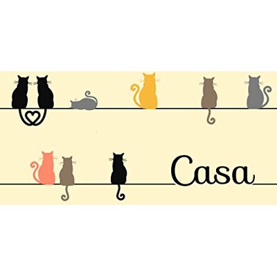 Gift Company Felpudo casa MIAO MIAO, Coco, Multicolor, 75 x 2 x 45 cm Gift Company Felpudo casa MIAO MIAO, Coco, Multicolor, 75 x 2 x 45 cm