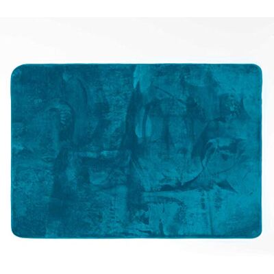 Douceur d'Intérieur FLANOU Alfombra Rectangular, Azul, 120 x 170 cm Douceur d'Intérieur FLANOU Alfombra Rectangular, Azul, 120 x 170 cm