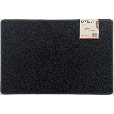 Nicoman Felpudo Alfombrilla para Trampero de Barrera, Tapete de Piso Resistente (Usar en Interiores y Exteriores) Medio (75x44cm), Negro Nicoman Felpudo Alfombrilla para Trampero de Barrera, Tapete de Piso Resistente (Usar en Interiores y Exteriores) Medio (75x44cm), Negro