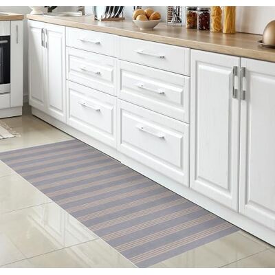 VINILIKO Design Alfombra Vinílica Angelina 80x300 cm Antideslizante, Impermeable, Lavable Varios Tamaños Alfombra Vinilo Salón, Cocina VINILIKO Design Alfombra Vinílica Angelina 80x300 cm Antideslizante, Impermeable, Lavable Varios Tamaños Alfombra Vinilo Salón, Cocina