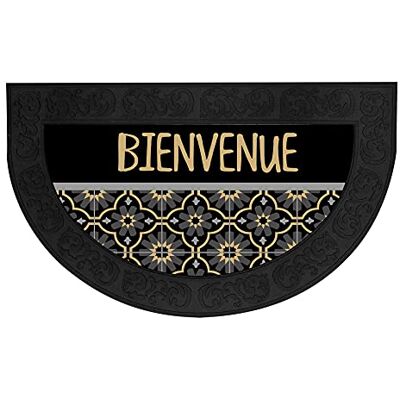 Douceur d'Intérieur TOMINA Alfombra Media Luna, 45 x 75 cm Douceur d'Intérieur TOMINA Alfombra Media Luna, 45 x 75 cm