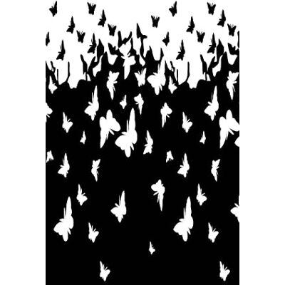 Homemania Alfombra Estampada, 25% poliéster, 75% algodón, Color Blanco, Negro Homemania Alfombra Estampada, 25% poliéster, 75% algodón, Color Blanco, Negro
