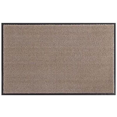 Hanse Home Suave y Limpio Soft & Clean-Felpudo para Interior, 90 x 200 cm, Lavable, Resistente a la Intemperie, Antideslizante, para Entrada y Exterior, Color Gris, Poliamida, Pardo Hanse Home Suave y Limpio Soft & Clean-Felpudo para Interior, 90 x 200 cm, Lavable, Resistente a la Intemperie, Antideslizante, para Entrada y Exterior, Color Gris, Poliamida, Pardo