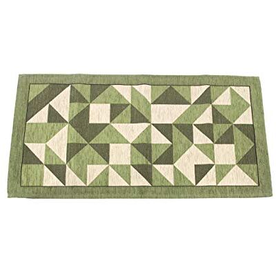 BIANCHERIAWEB Alfombra de Cocina con Parte Trasera Antideslizante, Estampado geométrico, diseño de Origami Runner Corsia Made in Italy, Lavable BIANCHERIAWEB Alfombra de Cocina con Parte Trasera Antideslizante, Estampado geométrico, diseño de Origami Runner Corsia Made in Italy, Lavable
