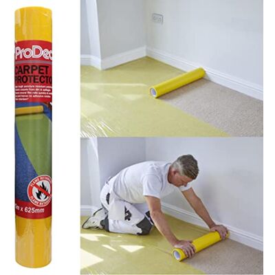 Película protectora de alfombra Prodec Amarillo Claro - Protección de suelos Película protectora de alfombra Prodec Amarillo Claro - Protección de suelos