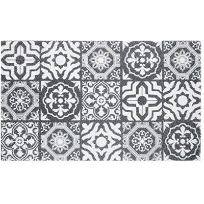 Douceur d'Intérieur Déco Alfombra LISBONNE para Entrada Rectangular, PVC, Multicolor, 75 x 45 cm Douceur d'Intérieur Déco Alfombra LISBONNE para Entrada Rectangular, PVC, Multicolor, 75 x 45 cm