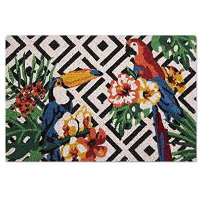 Excelsa Tropical Felpudo Entrada, Fibra de Coco, Multicolor, 40 x 60 cm Excelsa Tropical Felpudo Entrada, Fibra de Coco, Multicolor, 40 x 60 cm