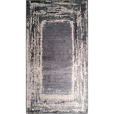 MANI TEXTILE Mani Textil Alfombra, Poliéster, Gris, 120 x 180 MANI TEXTILE Mani Textil Alfombra, Poliéster, Gris, 120 x 180