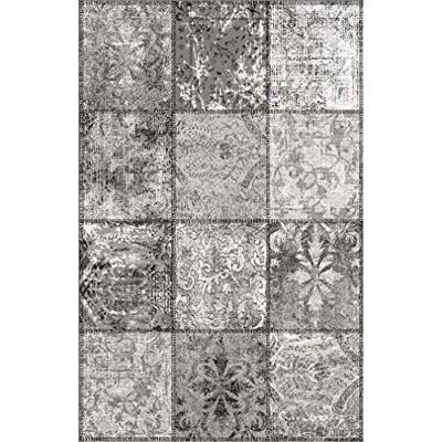 Homemania Alfombra Impresa, 25% poliéster, 75% algodón, Multicolor Homemania Alfombra Impresa, 25% poliéster, 75% algodón, Multicolor