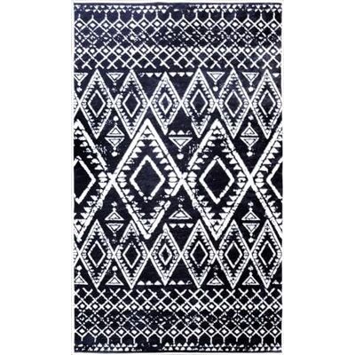 MANI TEXTILE Mani Textil Alfombra, Poliéster, Antracita, 80 x 150 MANI TEXTILE Mani Textil Alfombra, Poliéster, Antracita, 80 x 150