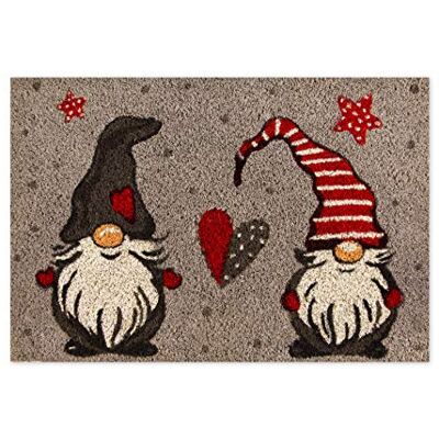 Excelsa Gnomo Felpudo navideño, Fibra de Coco, 60 x 40 cm Excelsa Gnomo Felpudo navideño, Fibra de Coco, 60 x 40 cm
