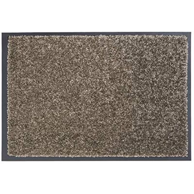 Carpido Clara Felpudo, Polipropileno, Antracita, 40 x 60 cm Carpido Clara Felpudo, Polipropileno, Antracita, 40 x 60 cm