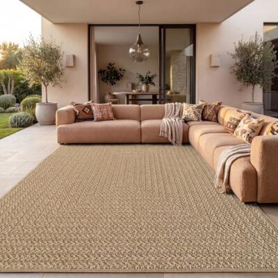 Paco Home - Alfombra 120x170 Beige 3 - Beige - 120x170 - Rug Paco Home - Alfombra 120x170 Beige 3 - Beige - 120x170 - Rug