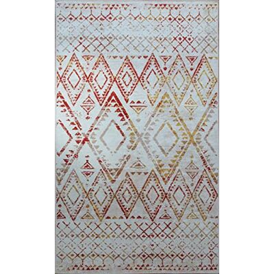 MANI TEXTILE Mani Textil Alfombra, Poliéster, Multicolor, 120 x 180 MANI TEXTILE Mani Textil Alfombra, Poliéster, Multicolor, 120 x 180