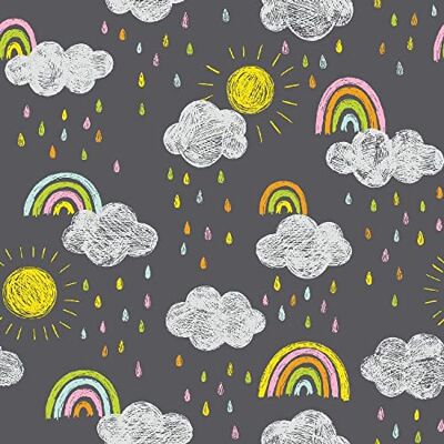 Homemania Alfombra Impresa Baby Dream 8 para Niños, Multicolor, 120 X 180 Cm Homemania Alfombra Impresa Baby Dream 8 para Niños, Multicolor, 120 X 180 Cm