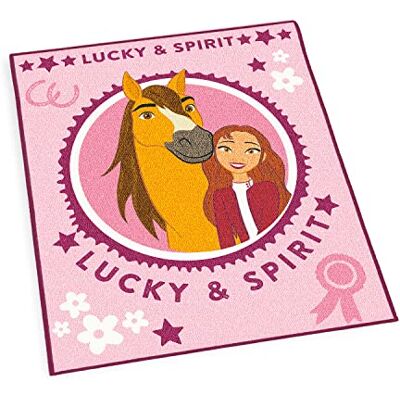 Herding Alfombra Spirit 100x120 cm, 100% Poliamida, Rosa Herding Alfombra Spirit 100x120 cm, 100% Poliamida, Rosa