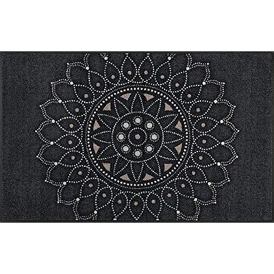 Wash+Dry Alfombra Purnima 75x120cm, Adecuada para Interiores y Exteriores, Lavable Wash+Dry Alfombra Purnima 75x120cm, Adecuada para Interiores y Exteriores, Lavable