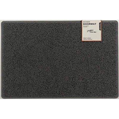 Nicoman Felpudo Alfombrilla para Trampero de Barrera, Tapete de Piso Resistente (Usar en Interiores y Exteriores) Grande (90x60cm), Gris Nicoman Felpudo Alfombrilla para Trampero de Barrera, Tapete de Piso Resistente (Usar en Interiores y Exteriores) Grande (90x60cm), Gris