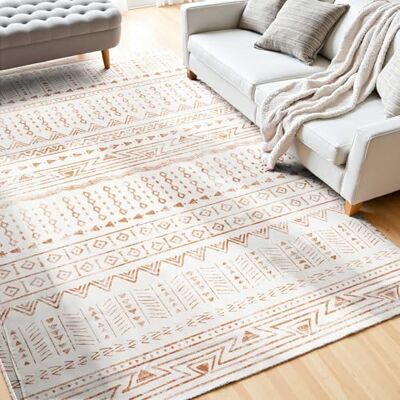 VEVOR Alfombra Suave de 1,8 x 2,7 m Alfombra Moderna Pelo Corto Antideslizante Resistente al Desgarro Elegante Ideal para Dormitorio, Oficina, Sala de Estar, Habitación Infantil, Entrada, Beige VEVOR Alfombra Suave de 1,8 x 2,7 m Alfombra Moderna Pelo Corto Antideslizante Resistente al Desgarro Elegante Ideal para Dormitorio, Oficina, Sala de Estar, Habitación Infantil, Entrada, Beige