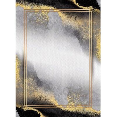MANI TEXTILE Alfombra, Poliéster, Negro, 160 x 230 MANI TEXTILE Alfombra, Poliéster, Negro, 160 x 230