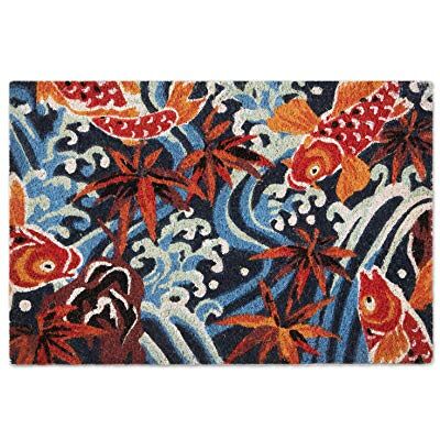 Excelsa Kimono Felpudo de Entrada, Fibra de Coco Multicolor, 40 x 60 cm Excelsa Kimono Felpudo de Entrada, Fibra de Coco Multicolor, 40 x 60 cm
