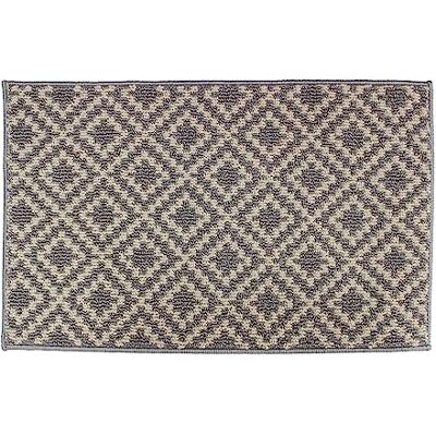 Douceur d'Intérieur Losibi Alfombra, Rectangular, 50 x 80 cm, Gris, de bouclette Douceur d'Intérieur Losibi Alfombra, Rectangular, 50 x 80 cm, Gris, de bouclette