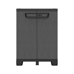 Terry Ardesia 680, Armario Bajo de 2 Puertas, 1 Estante Interno Regulable, Acabado Efecto Piedra, para Exterior e Interior Cubierto, de Plástico, 68 x 39 x 93,5 cm Terry Ardesia 680, Armario Bajo de 2 Puertas, 1 Estante Interno Regulable, Acabado Efecto Piedra, para Exterior e Interior Cubierto, de Plástico, 68 x 39 x 93,5 cm