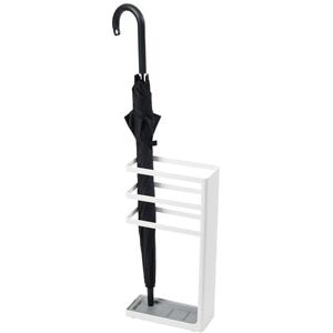 YAMAZAKI 7932 LAYER Umbrella Stand, white, Steel, 23 x 10.5 x 45 cm YAMAZAKI 7932 LAYER Umbrella Stand, white, Steel, 23 x 10.5 x 45 cm