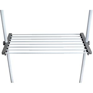Wenko Estante Herkules 73-120 cm, Acero, 73-120 x 4 x 42.5 cm, Blanco Wenko Estante Herkules 73-120 cm, Acero, 73-120 x 4 x 42.5 cm, Blanco