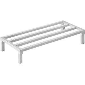 VEVOR Estante de Estiba de Aluminio 121,9x50,8x20,3 cm Estante de Almacenamiento Comercial Carga de 817,2 kg Totalmente Soldada para Almacenamiento de Alimentos en Suelo, en Restaurantes, Garajes VEVOR Estante de Estiba de Aluminio 121,9x50,8x20,3 cm Estante de Almacenamiento Comercial Carga de 817,2 kg Totalmente Soldada para Almacenamiento de Alimentos en Suelo, en Restaurantes, Garajes