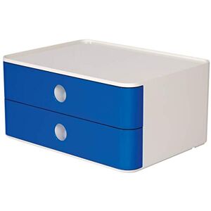 HAN Smart Box Allison Cajonera con 2 cajones, color azul HAN Smart Box Allison Cajonera con 2 cajones, color azul