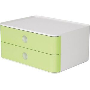 HAN Smartbox Allison Cajonera con 2 cajones, color verde HAN Smartbox Allison Cajonera con 2 cajones, color verde