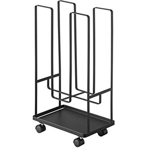 YAMAZAKI TOWER Cardboard Organizer, black, Steel, 30 x 20 x 54.5 cm YAMAZAKI TOWER Cardboard Organizer, black, Steel, 30 x 20 x 54.5 cm