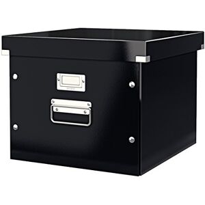 Leitz Click & Store Caja de almacenamiento para carpetas colgantes, color negro Leitz Click & Store Caja de almacenamiento para carpetas colgantes, color negro