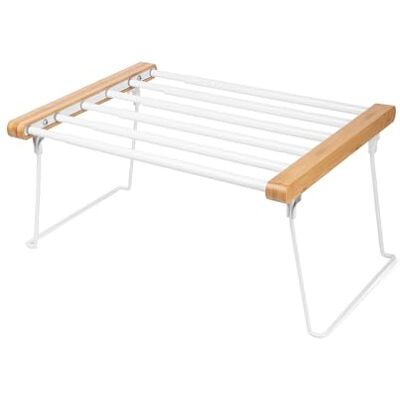Compactor Estante Extensible Ropa y Calzado M 39 x 59.3 x 20 cm, Apilable Compactor Estante Extensible Ropa y Calzado M 39 x 59.3 x 20 cm, Apilable
