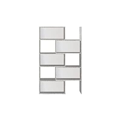 Homemania Librería Antares Estantería para Libros, Ampliable con Estantes, Repisas para Salón, Dormitorio, Oficina Madera, Blanco, 190 x 29 x 160 cm Homemania Librería Antares Estantería para Libros, Ampliable con Estantes, Repisas para Salón, Dormitorio, Oficina Madera, Blanco, 190 x 29 x 160 cm