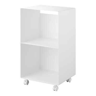 YAMAZAKI Esta estantería Tiene Dos Niveles y es Ideal para Discos de Vinilo. Gracias a Las Ruedas, es Flexible en su Uso. YAMAZAKI Esta estantería Tiene Dos Niveles y es Ideal para Discos de Vinilo. Gracias a Las Ruedas, es Flexible en su Uso.