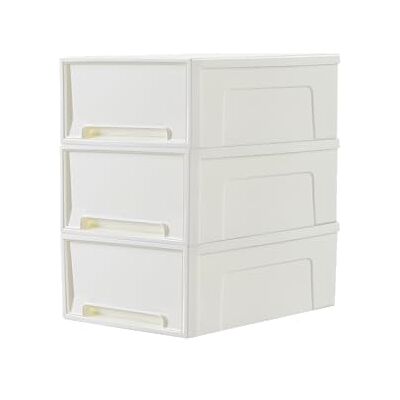 Cetomo 14L*3 Cajones de Almacenamiento de Plástico, Organizadores para Escritorio de Oficina, Caja de Almacenamiento, Torre Apilable para Cosméticos, PP, Resistente, Blanco, 14L-3 Unidades Cetomo 14L*3 Cajones de Almacenamiento de Plástico, Organizadores para Escritorio de Oficina, Caja de Almacenamiento, Torre Apilable para Cosméticos, PP, Resistente, Blanco, 14L-3 Unidades