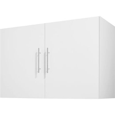 VEVOR Armario de Pared para Lavandería, 2 Niveles con Estante Ajustable, con 2 Puertas, Fabricado con Aglomerado y MDF, para Cocina, Baño, Lavandería, 40,6 x 91,4 x 61 cm, Armario Superior Blanco VEVOR Armario de Pared para Lavandería, 2 Niveles con Estante Ajustable, con 2 Puertas, Fabricado con Aglomerado y MDF, para Cocina, Baño, Lavandería, 40,6 x 91,4 x 61 cm, Armario Superior Blanco
