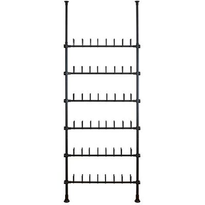 Wenko telescópico Herkules Shoes, Sistema de ordenación Ajustable, Zapatero, Acero, Negro, 94 x 165-300 x 9 cm, Metal Wenko telescópico Herkules Shoes, Sistema de ordenación Ajustable, Zapatero, Acero, Negro, 94 x 165-300 x 9 cm, Metal